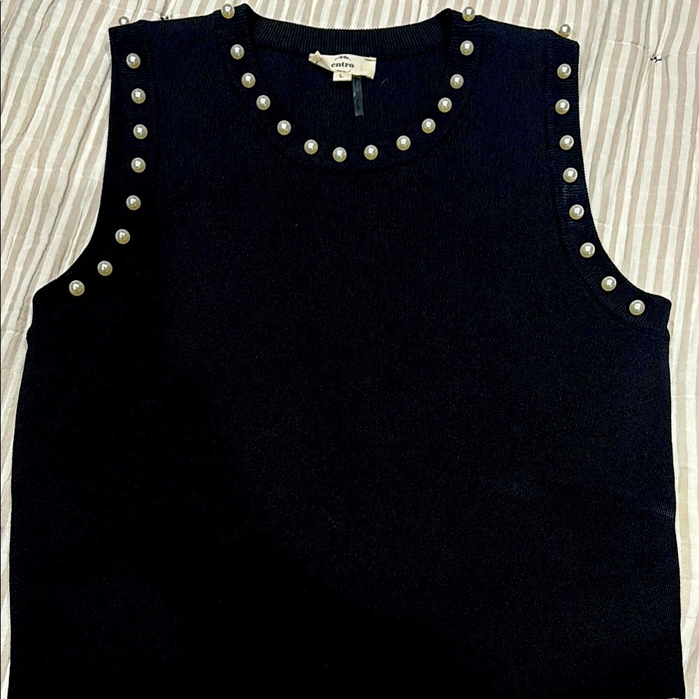 Sleeveless Holiday Top